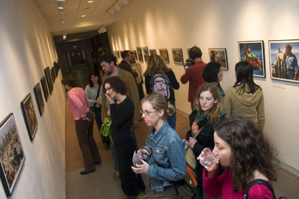 American Goat Exhibit at Tufts U.